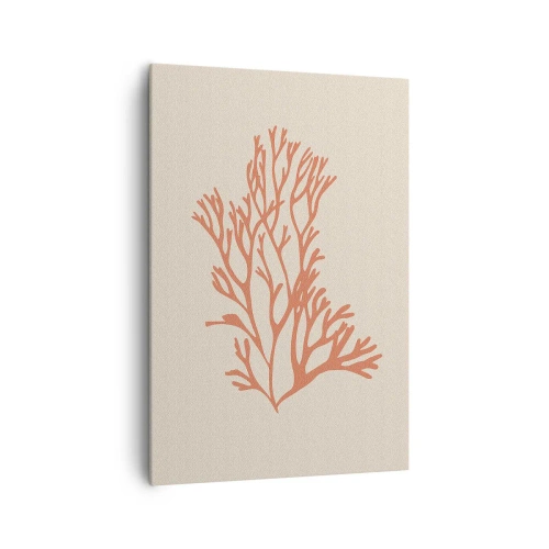 Vászonkép - Korall filigrán - 70x100 cm
