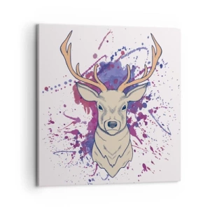 Vászonkép - Bátorság és egyensúly - 60x60 cm