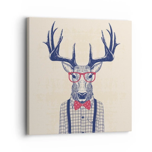 Vászonkép - Mókás extravagancia - 30x30 cm