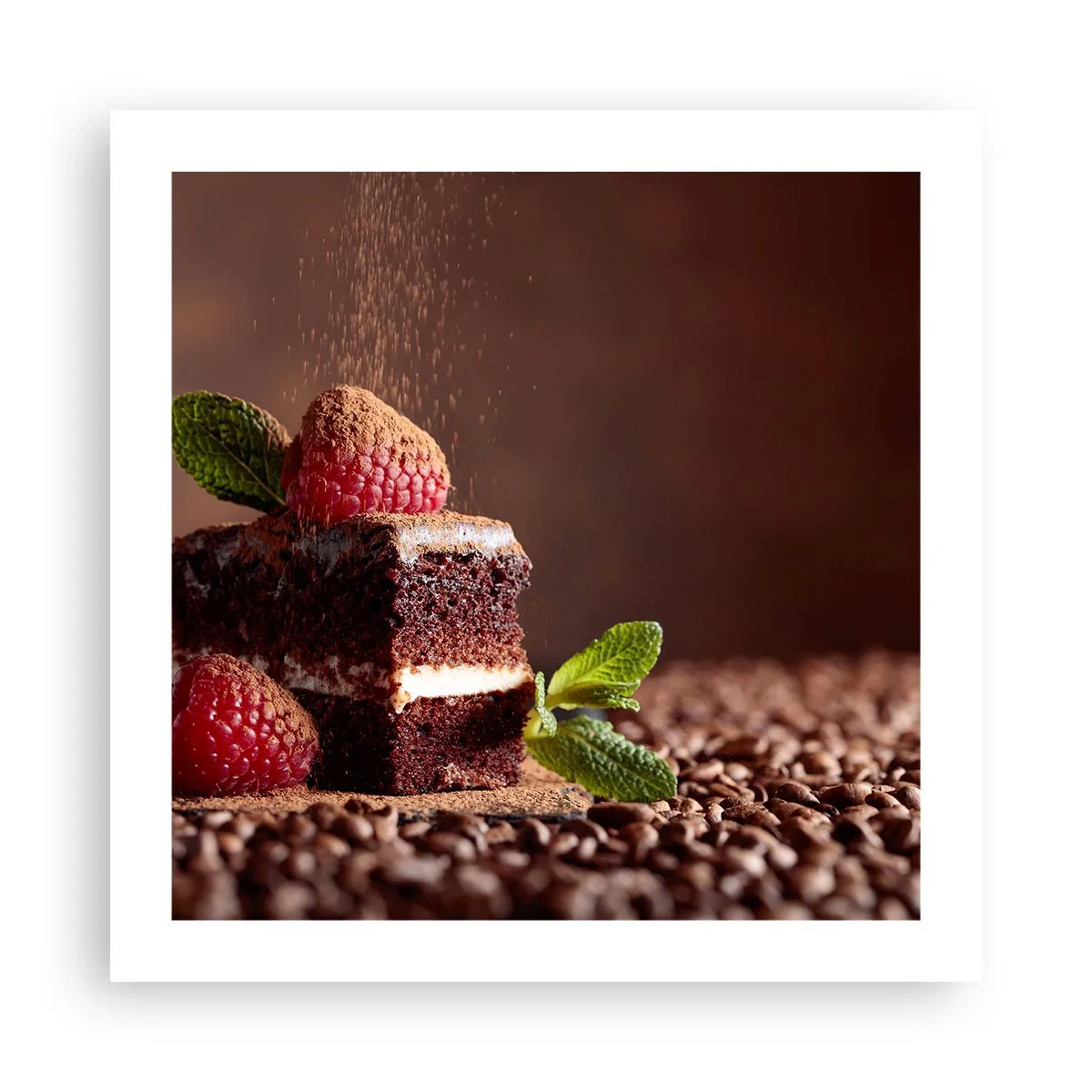 Poszter - Az élet édes - 50x50 cm