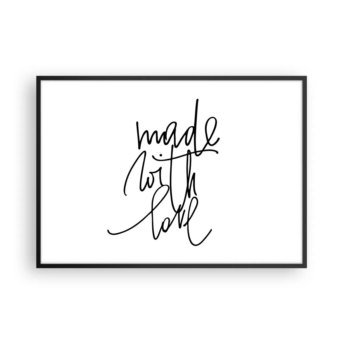 Poszter fehér keretben - A legjobb márka - 100x70 cm