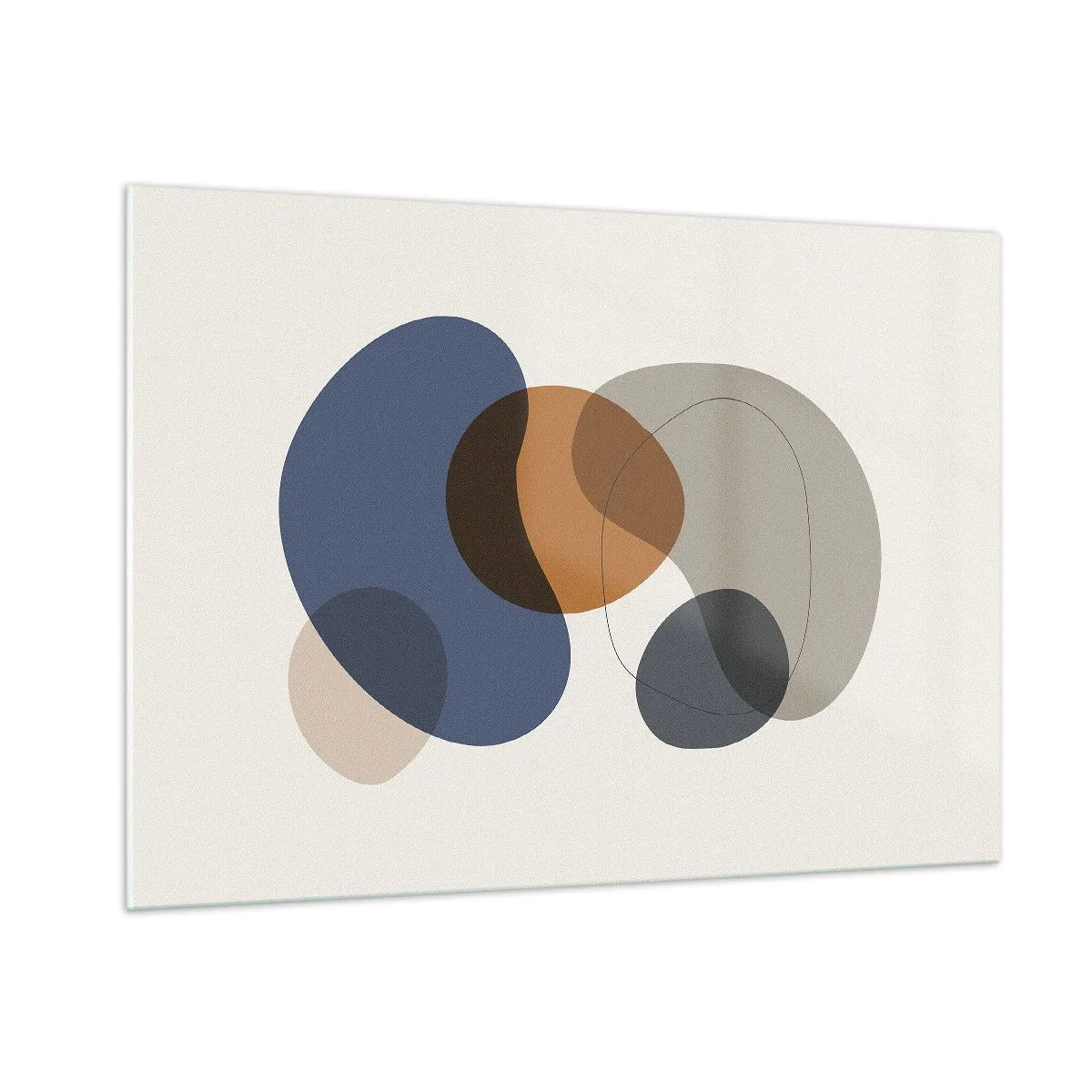 Üveg kép - Színek cseppjei - 100x70 cm