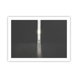 Poszter - Egy lépés a fényes jövő felé - 70x50 cm