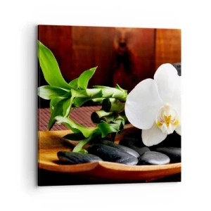 Vászonkép - Engedd át magad a természet érintésének - 70x70 cm