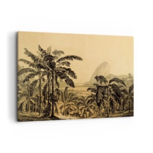 Vászonkép - Gyarmati klímában - 120x80 cm