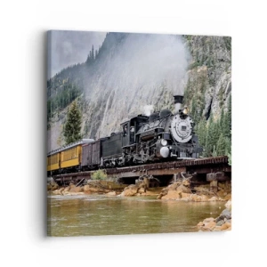 Vászonkép - Hova? Hova? - 30x30 cm