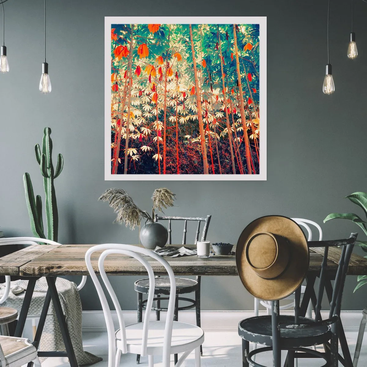 Poszter - A levelek titkos élete - 40x40 cm