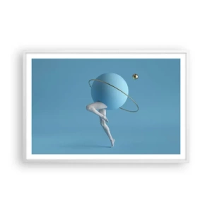 Poszter fekete keretben - És a bolygók megbolondulnak - 91x61 cm