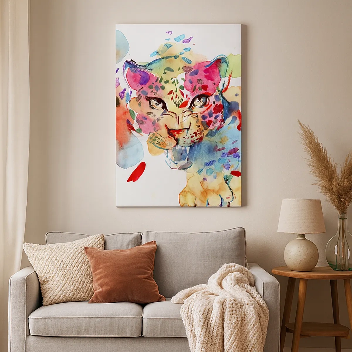 Vászonkép - Szépség és a szörny - 50x70 cm