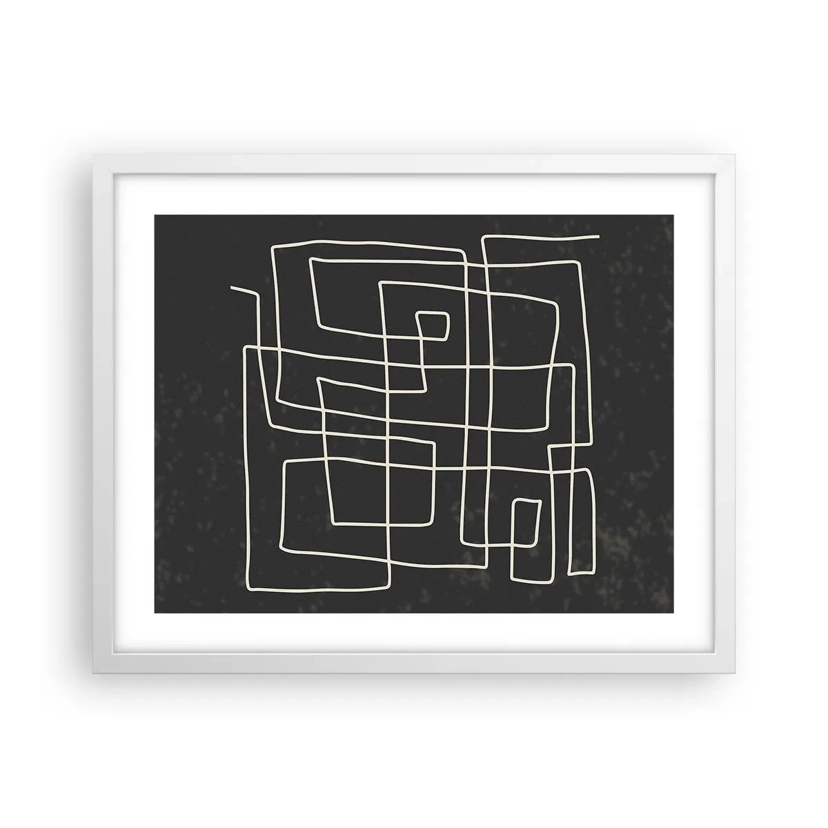 Poszter fekete keretben - Nem olyan egyszerű - 50x40 cm