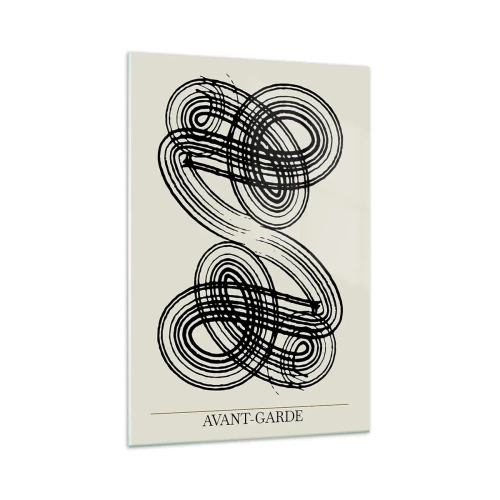 Üveg kép - Spontán jött ki - 70x100 cm