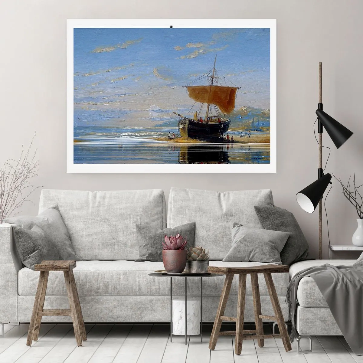 Poszter - Víz, föld, levegő - 100x70 cm