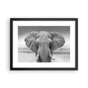 Poszter fehér keretben - Üdv a világomban - 40x30 cm