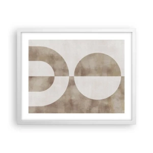 Poszter fekete keretben - Hasonlóságok és különbségek - 50x40 cm