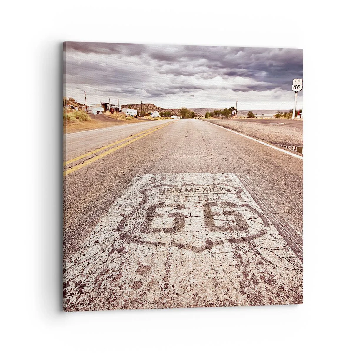 Vászonkép - Mother Road – amerikai legenda - 70x70 cm