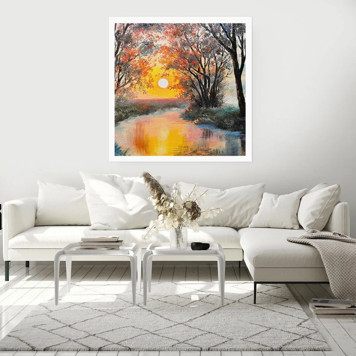 Poszter - Őszi hangulat - 50x50 cm