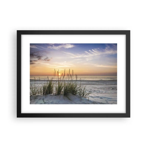 Poszter fehér keretben - Nézz, gondolkozz, érezz - 40x30 cm