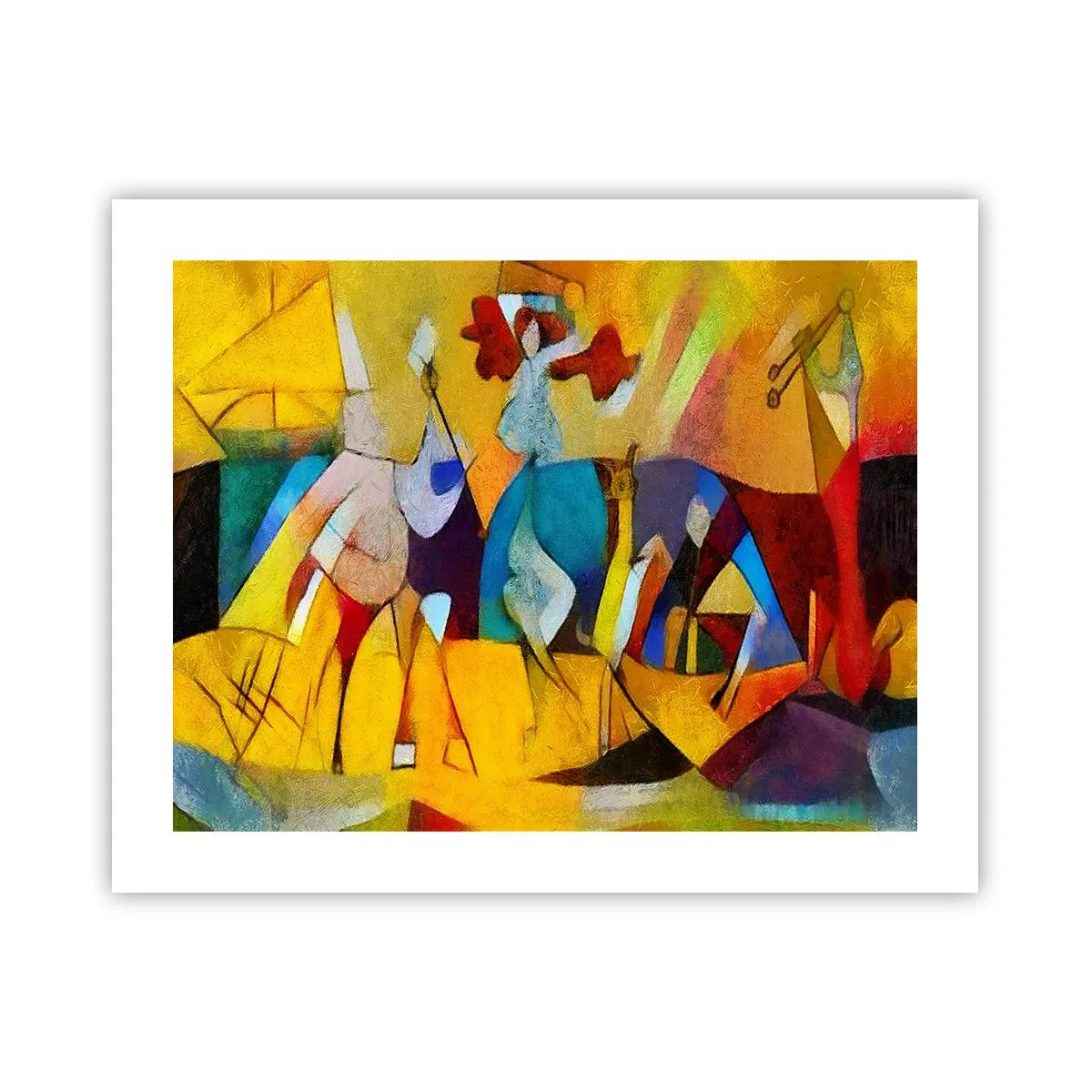 Poszter - Nap - élet - boldogság - 50x40 cm