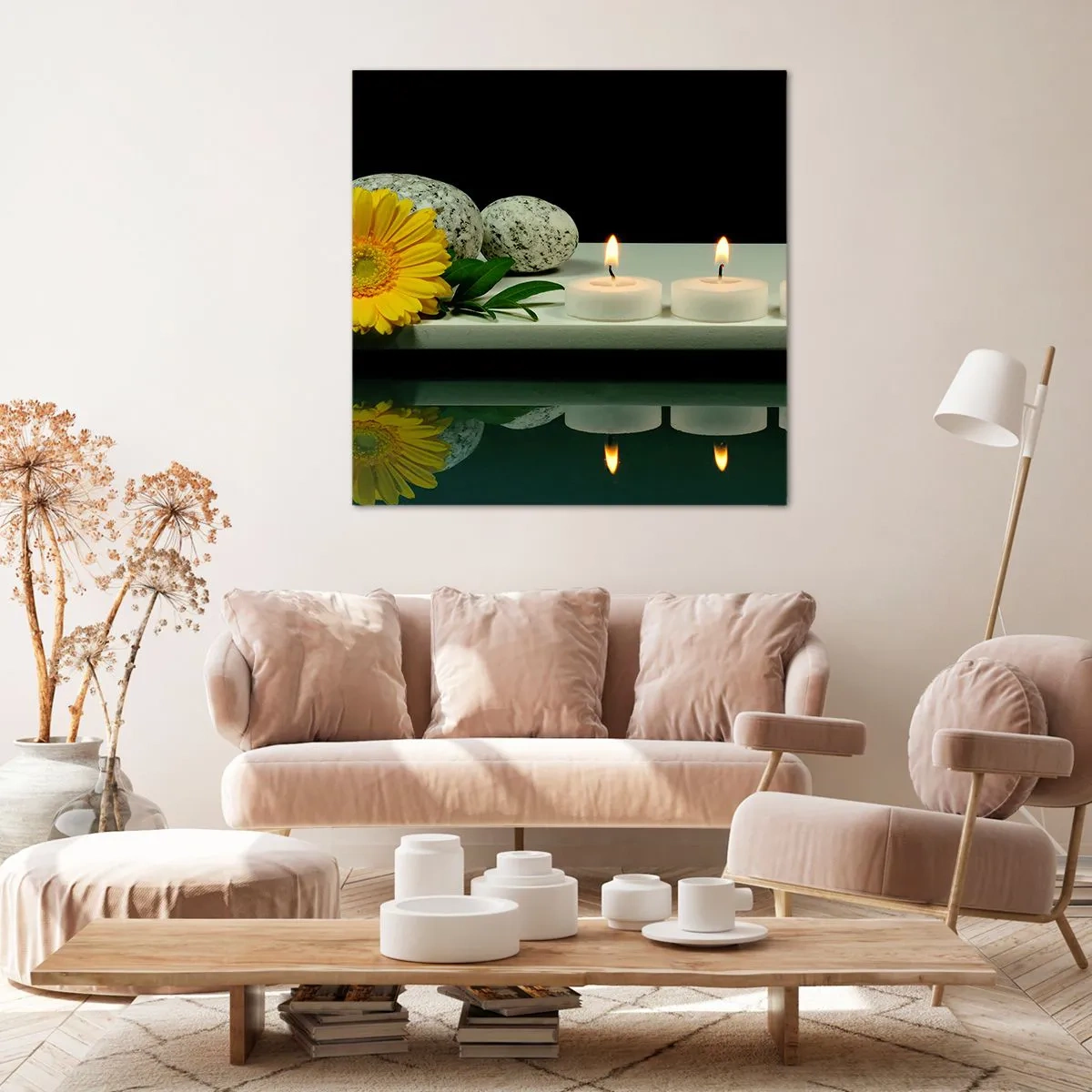 Vászonkép - Az érzékek megnyugtatása - 30x30 cm