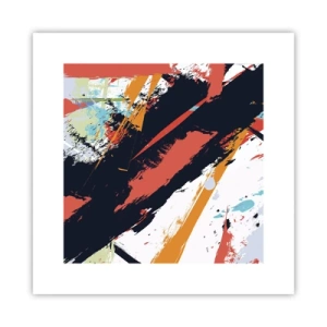 Poszter - Dinamikus kompozíció - 30x30 cm