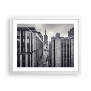 Poszter fekete keretben - Varsói völgy - 50x40 cm