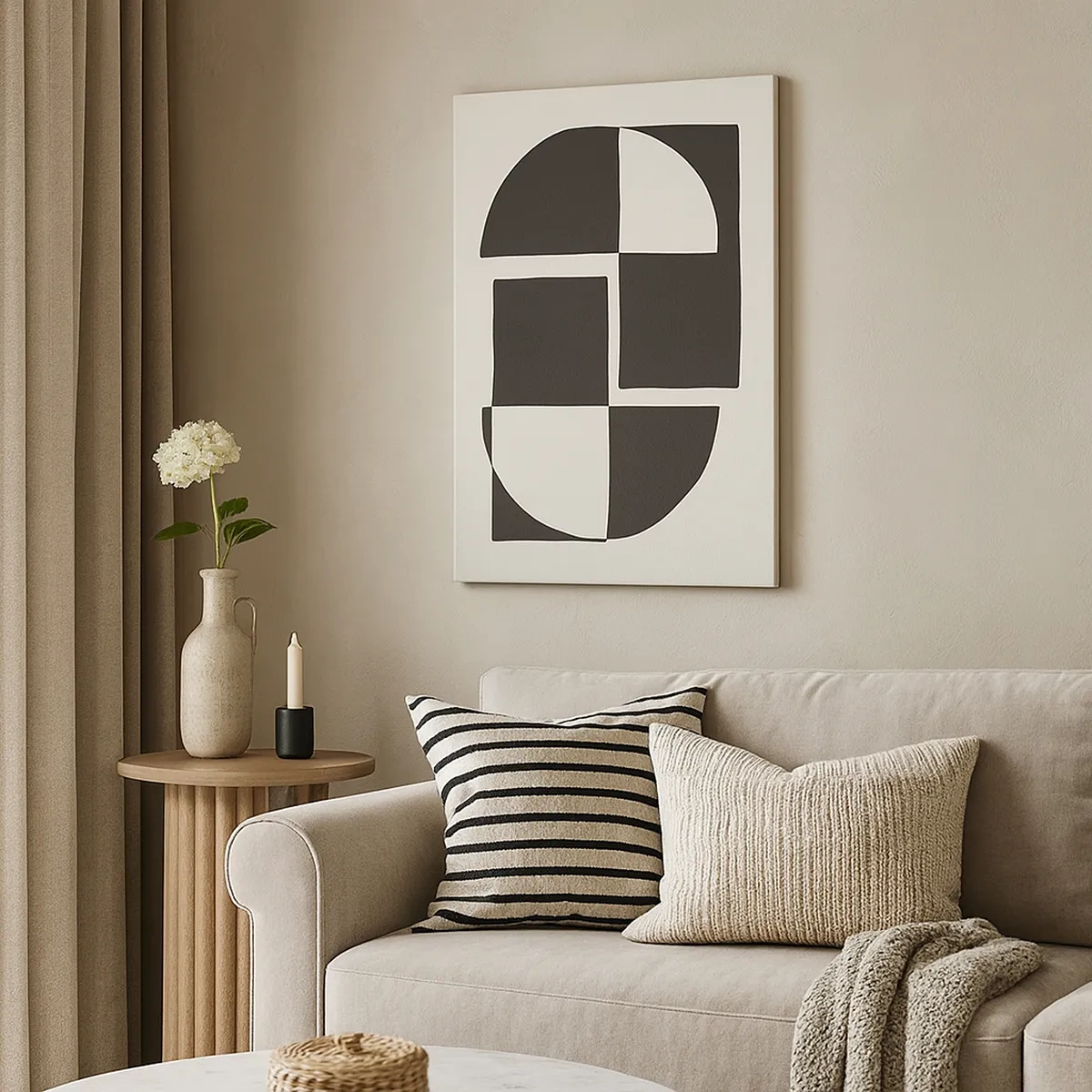 Vászonkép - Antitézis – szintézis - 50x70 cm