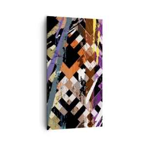 Vászonkép - A négyzeten - 55x100 cm