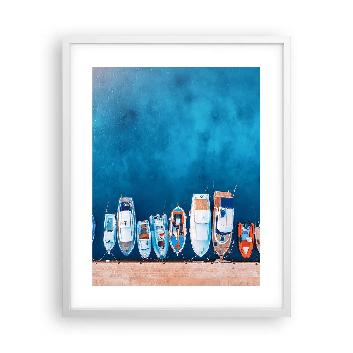 Poszter fekete keretben - Egy sorban - 40x50 cm