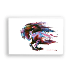 Poszter fekete keretben - Az elragadtatásban - 91x61 cm