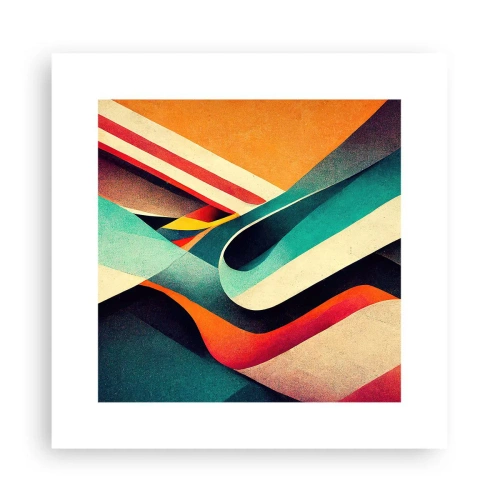 Poszter - Intenzív kompozíció - 30x30 cm