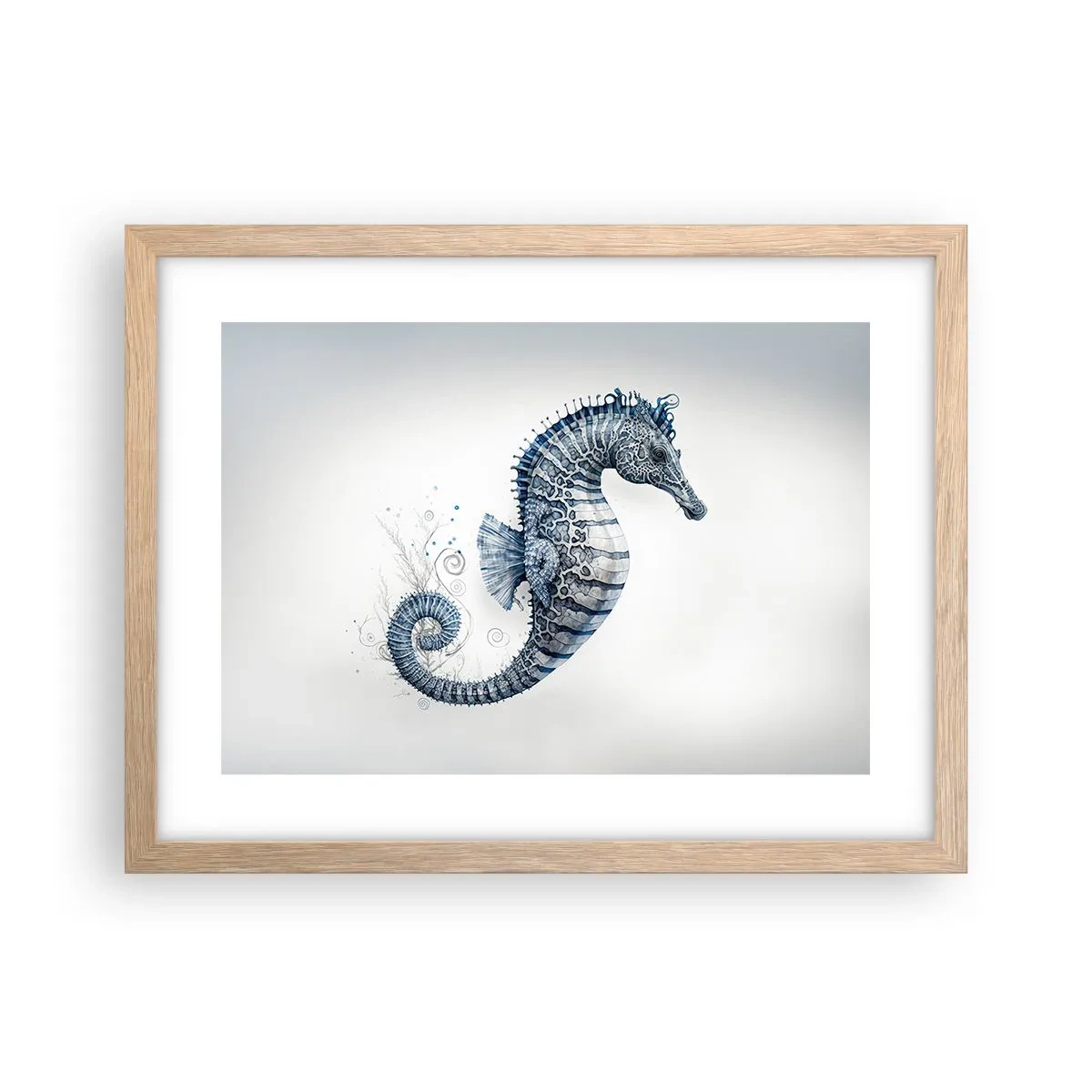 Poszter világos tölgy keretben - A természet finom tréfája - 40x30 cm