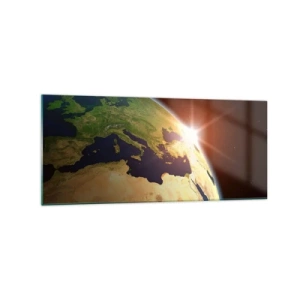 Üveg kép - Napkelte - 120x50 cm