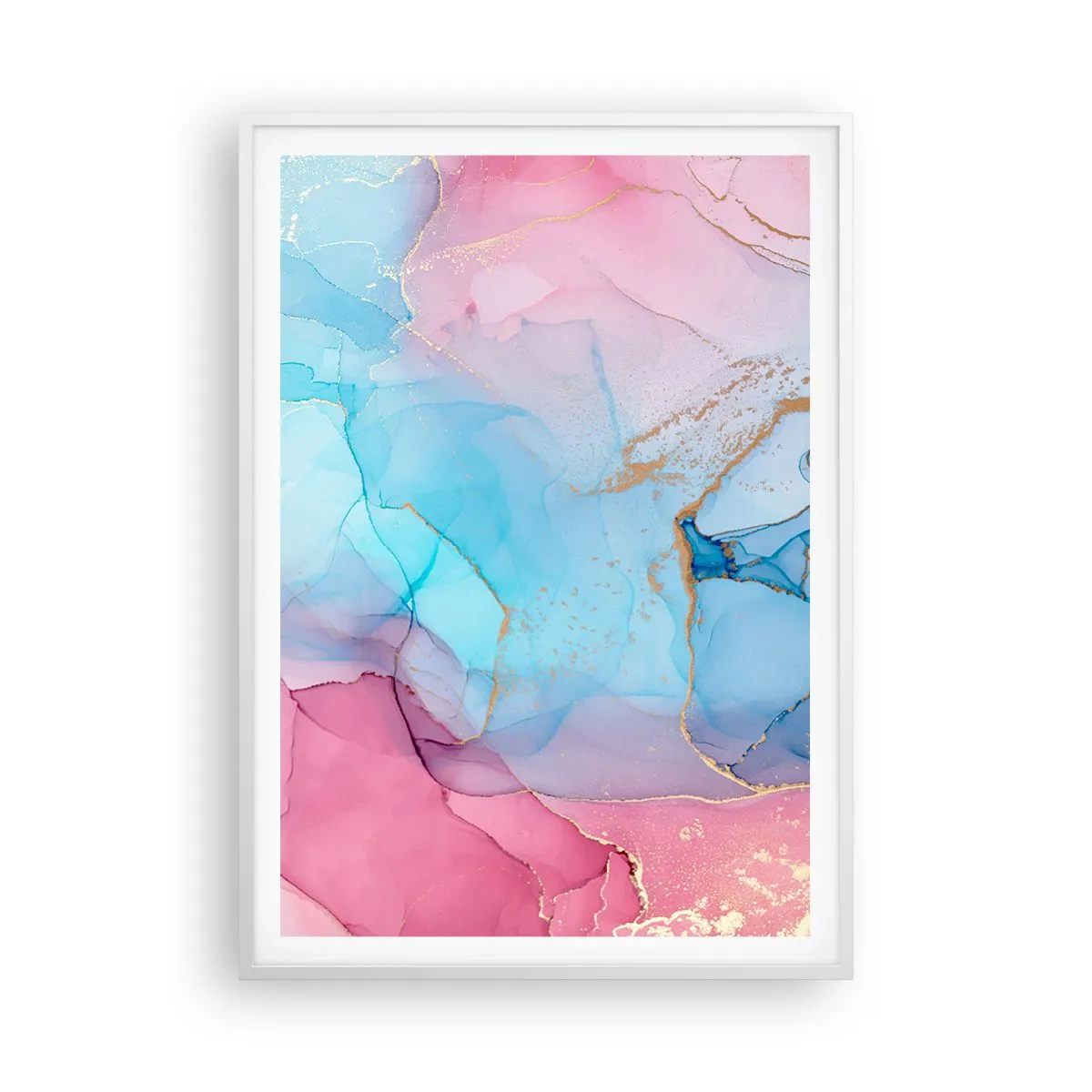 Poszter fekete keretben - Találkozás és átjutás - 70x100 cm