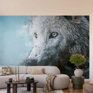 Fotótapéta Premium Sand - Ismerd meg a farkas lelkét - Állatok, Farkas, Ragadozó - 400x280 cm