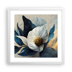 Poszter fekete keretben - Arany szíve van - 40x40 cm