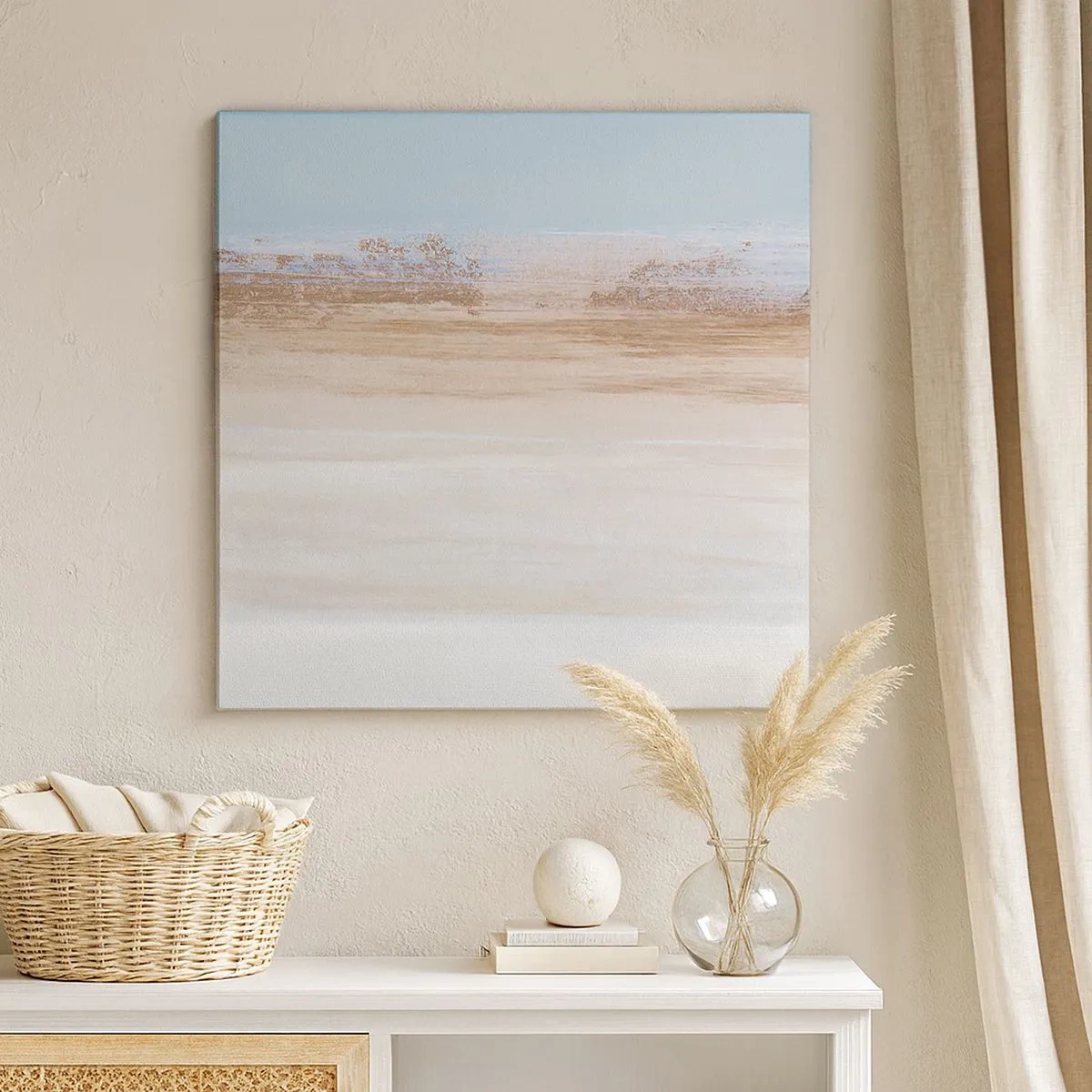 Vászonkép - Többértelmű tájkép - 30x30 cm