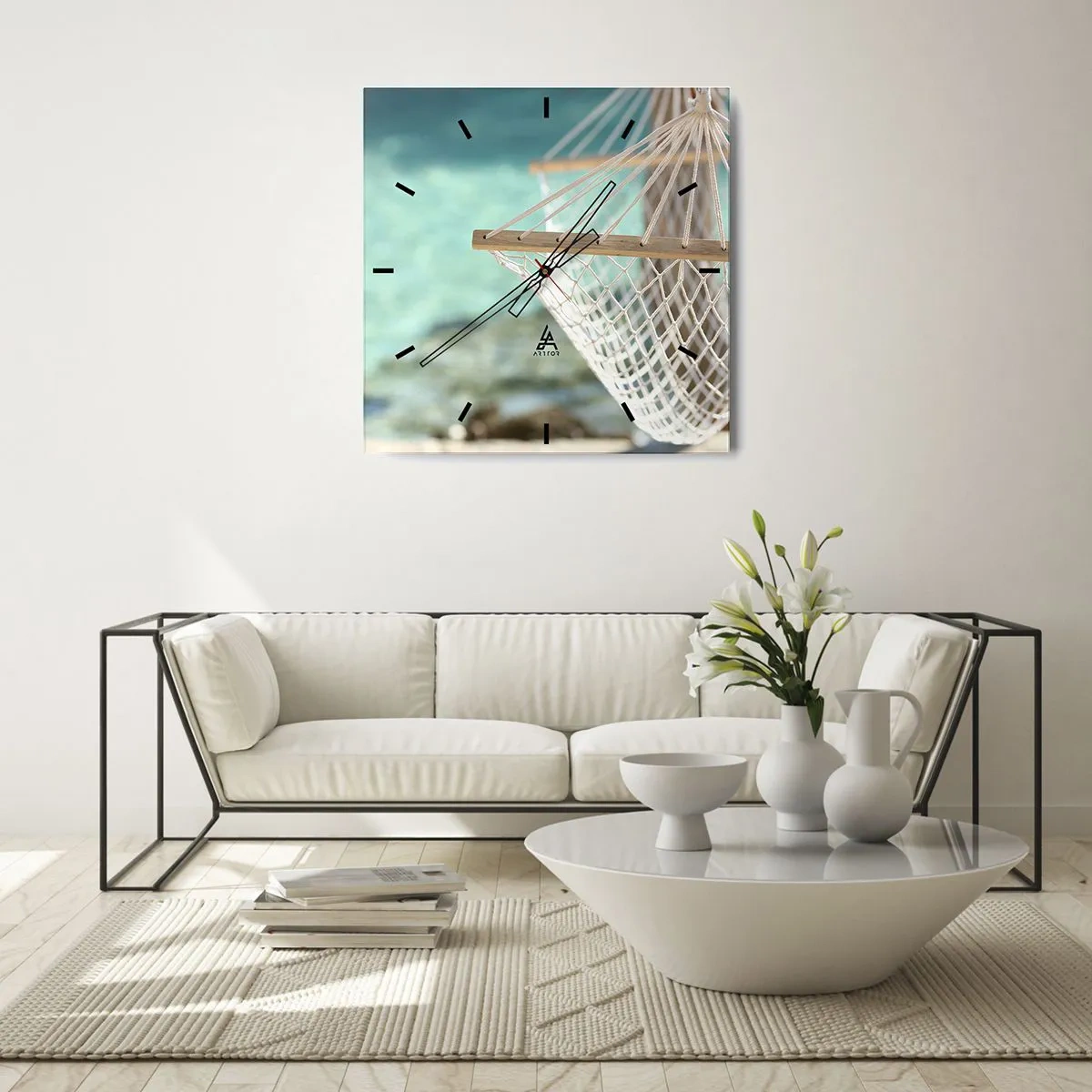 Falióra, Óra - Itt az ideje a pihenésnek - 40x40 cm