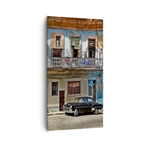 Vászonkép - Havannai hangulat - 55x100 cm