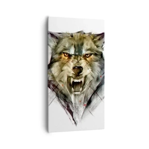 Vászonkép - Egy lépést sem! - 55x100 cm