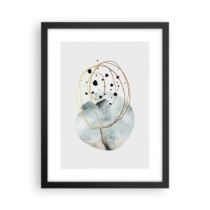 Poszter fehér keretben - Az ölelő térben - 30x40 cm