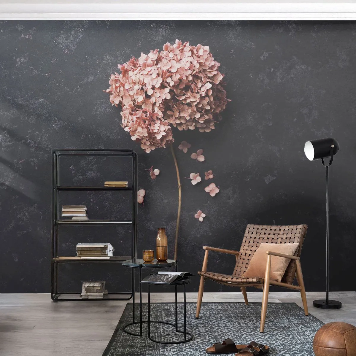 Fotótapéta Standard Eco - Egy igazán romantikus jel - Virág, Hortenzia, Természet - 250x175 cm