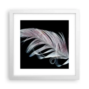 Poszter fekete keretben - Gondolj az érintésre - 30x30 cm