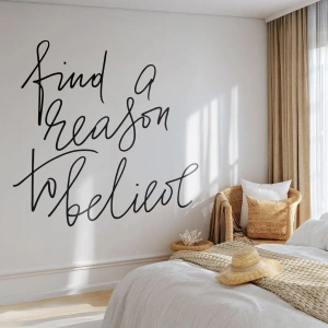 Öntapadós Fotótapéta Deluxe Sticker - Ez lehetséges - Tipográfia, Megerősítés, Alapelv - 200x140 cm