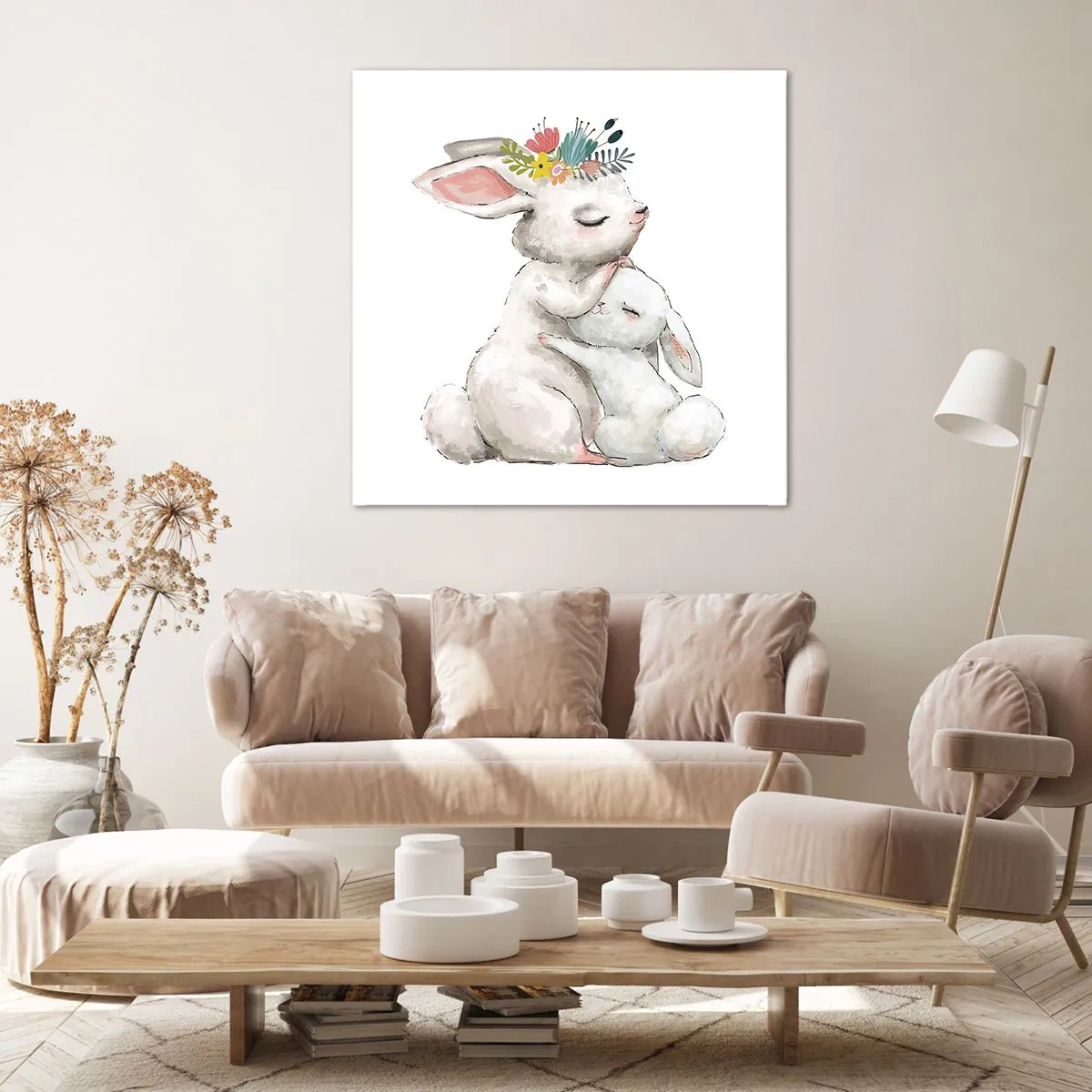 Vászonkép - Nincs olyan, mint anyánál - 70x70 cm