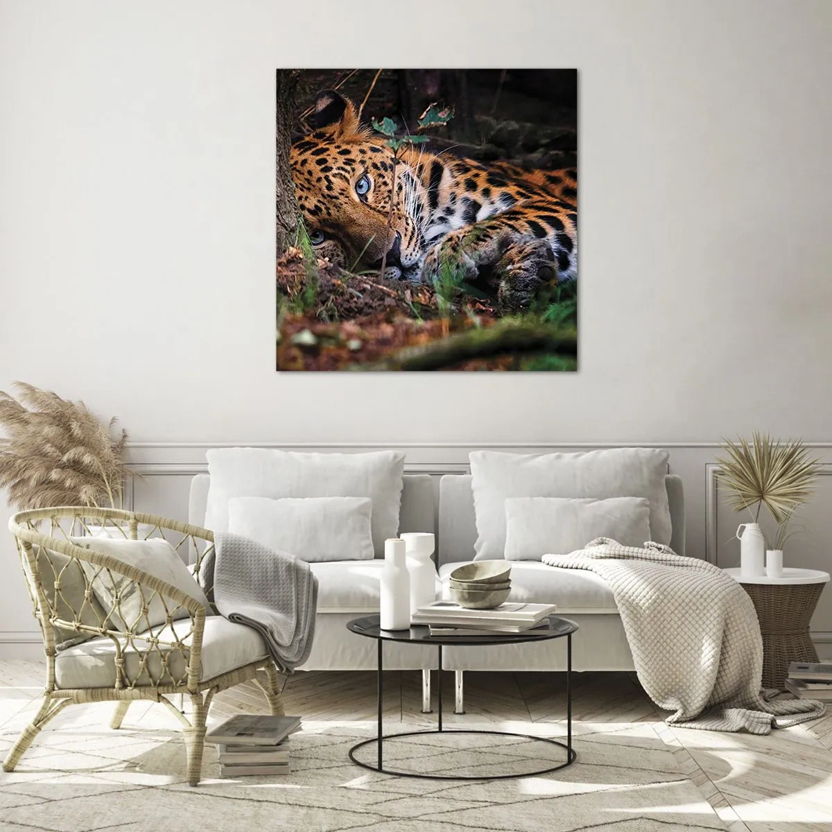 Üveg kép - Bízz bennem - 60x60 cm