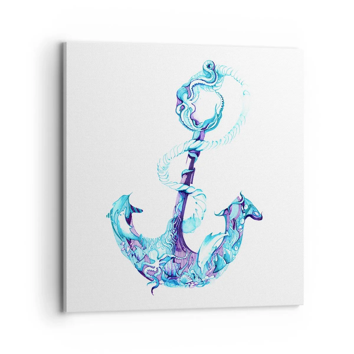 Vászonkép - A tenger titkainak bizalmasa - 70x70 cm