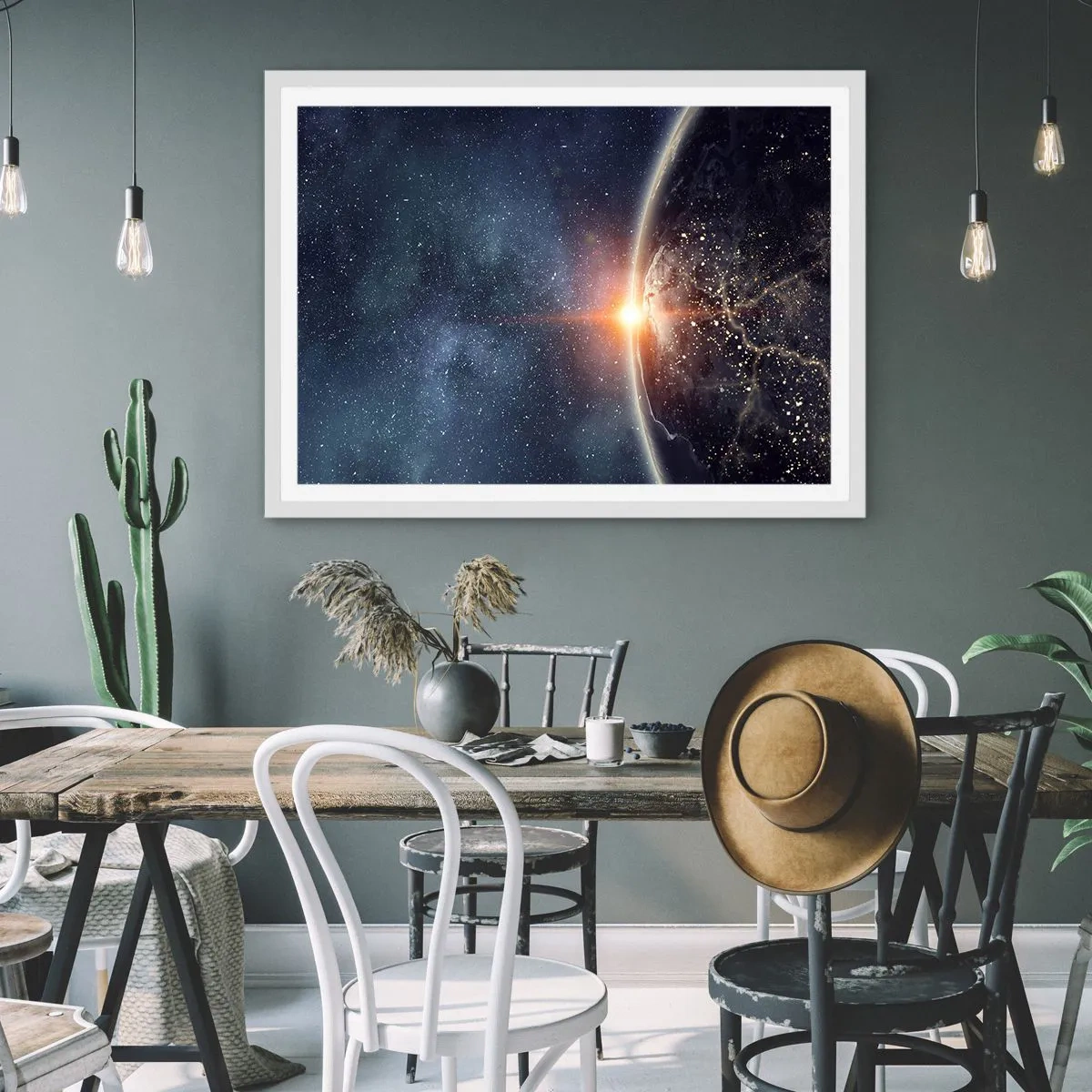 Poszter fekete keretben - Új perspektívában - 70x50 cm