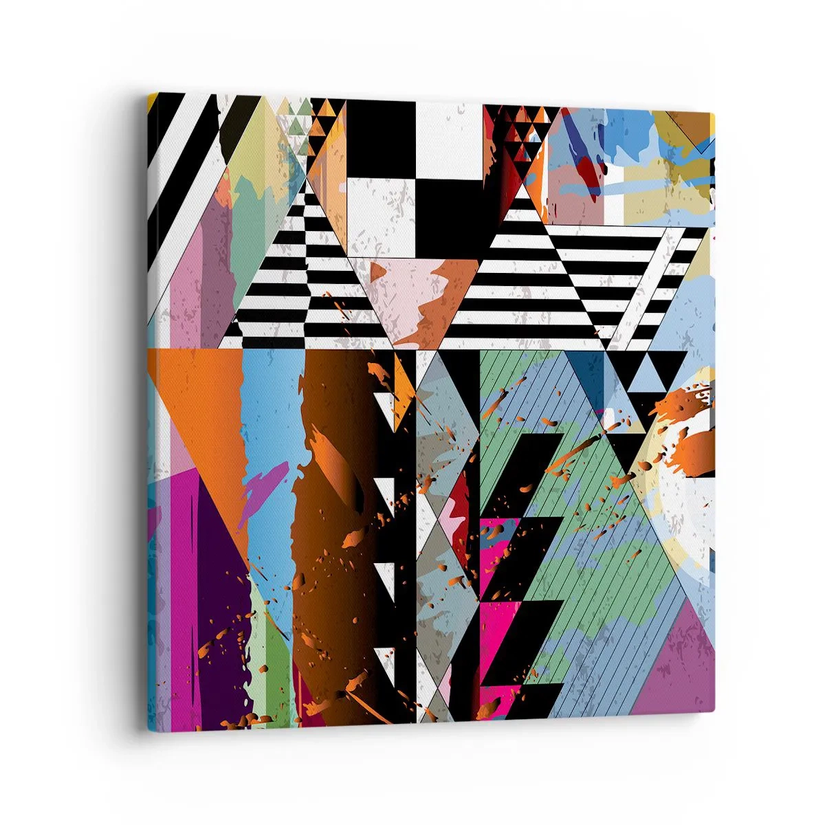 Vászonkép - Geometrikus és organikus - 40x40 cm