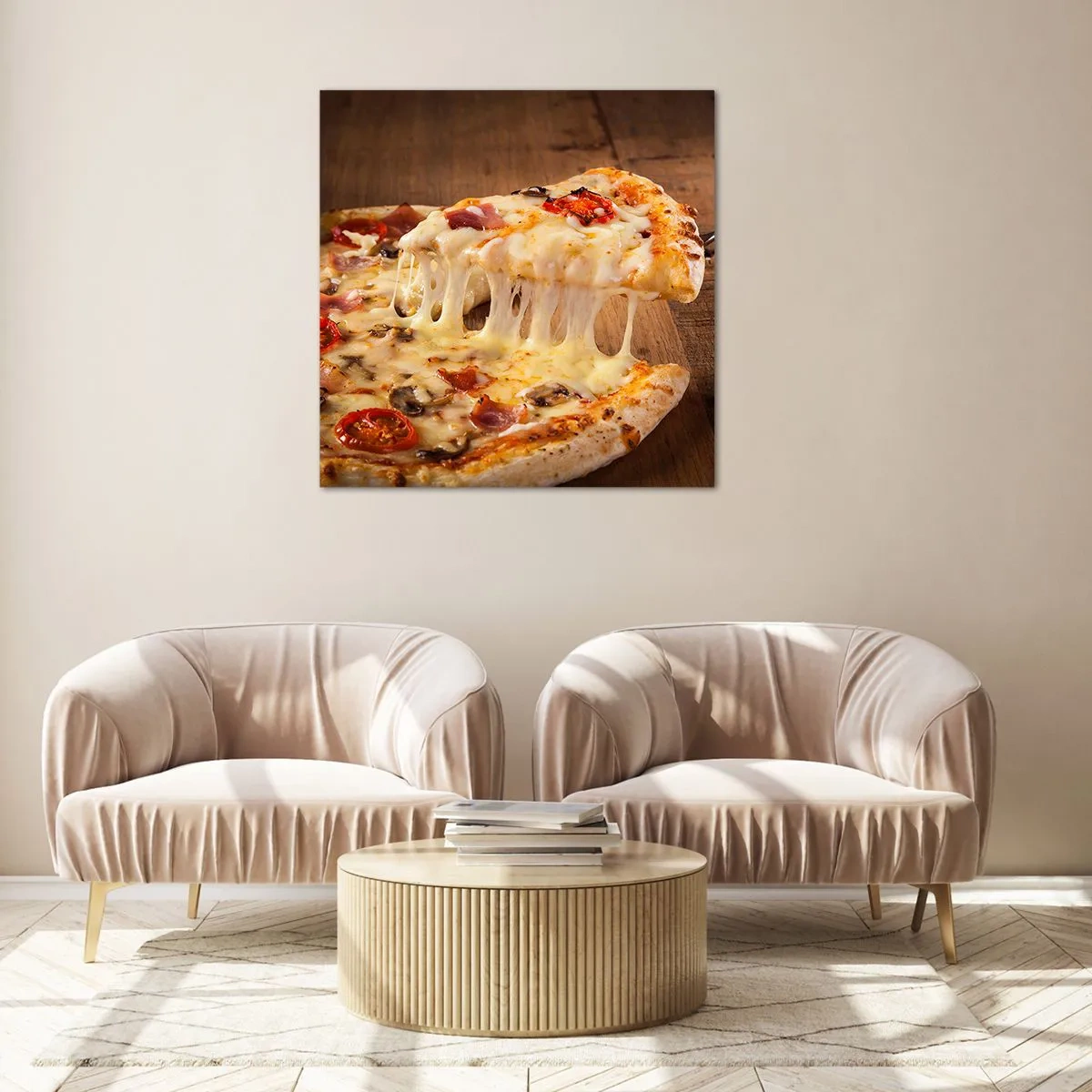 Üveg kép - Az olasz művészet remekműve - 40x40 cm