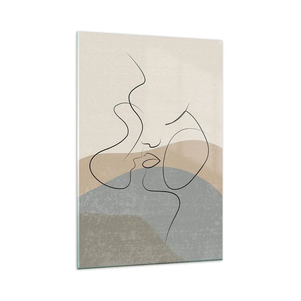 Üveg kép - Mint egy ecsetvonás - 80x120 cm